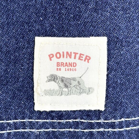 Pointer Carpenter Shorts Size 42 Lightweight Denim - Picture 9 of 13